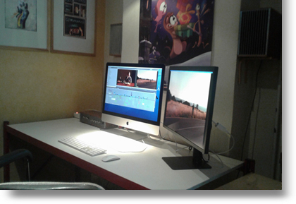 Salle de montage Avid